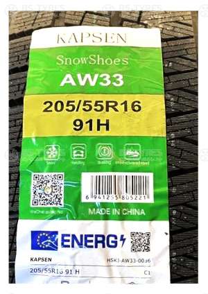 Kapsen SnowShoes AW33 225/60 R18 104H